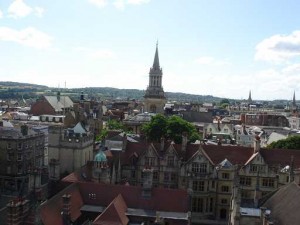 オックスフォードの街並み