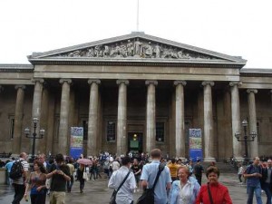 大英博物館前