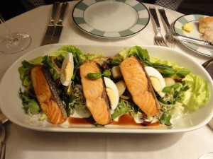 クラリッジの晩ご飯2 サラダ
