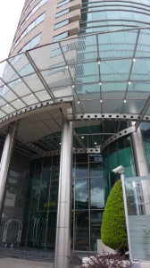 ラパス最初のホテル。広くてきれいだった