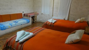 ホテルの部屋の様子。広かった。