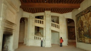 二重らせん階段