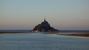 夕方のモン・サン=ミシェル